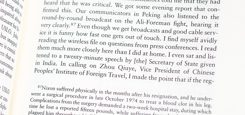 The China Diary of George H. W. Bush: The Making of a Global President.