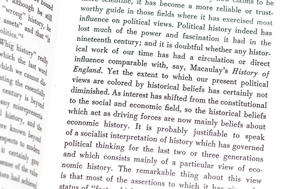 Capitalism and the Historians.