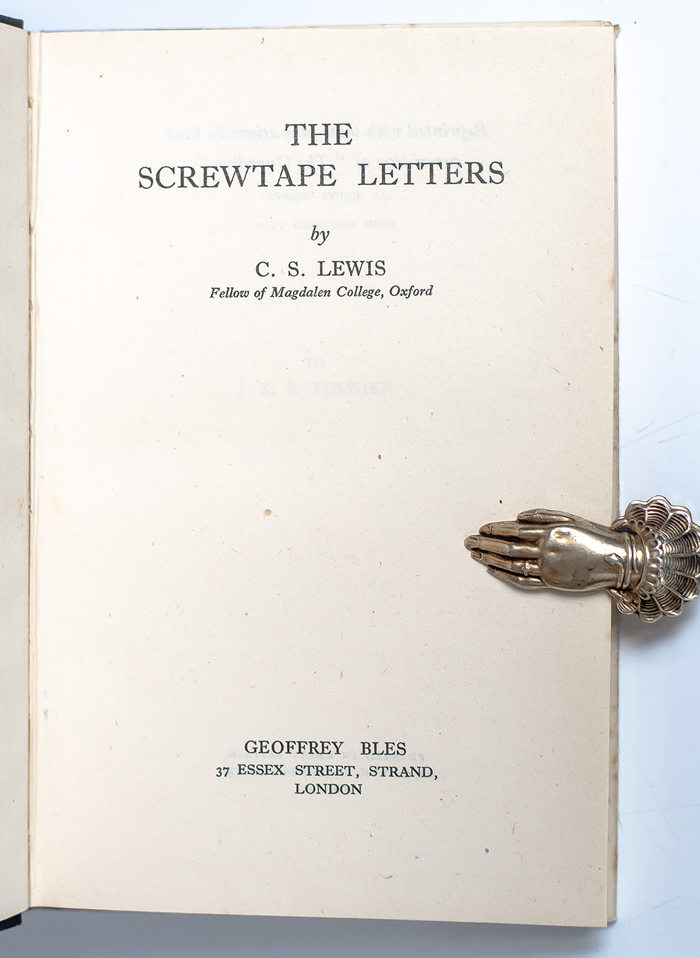 The Screwtape Letters.