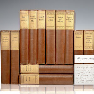 The Complete Works of Ralph Waldo Emerson with a Biographical Introduction and Notes by Edward Waldo Emerson and a General Index.