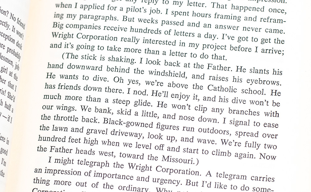 The Spirit of St. Louis.