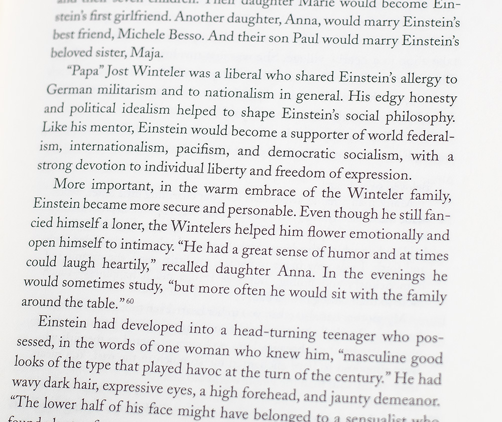 Einstein: His Life and Universe.