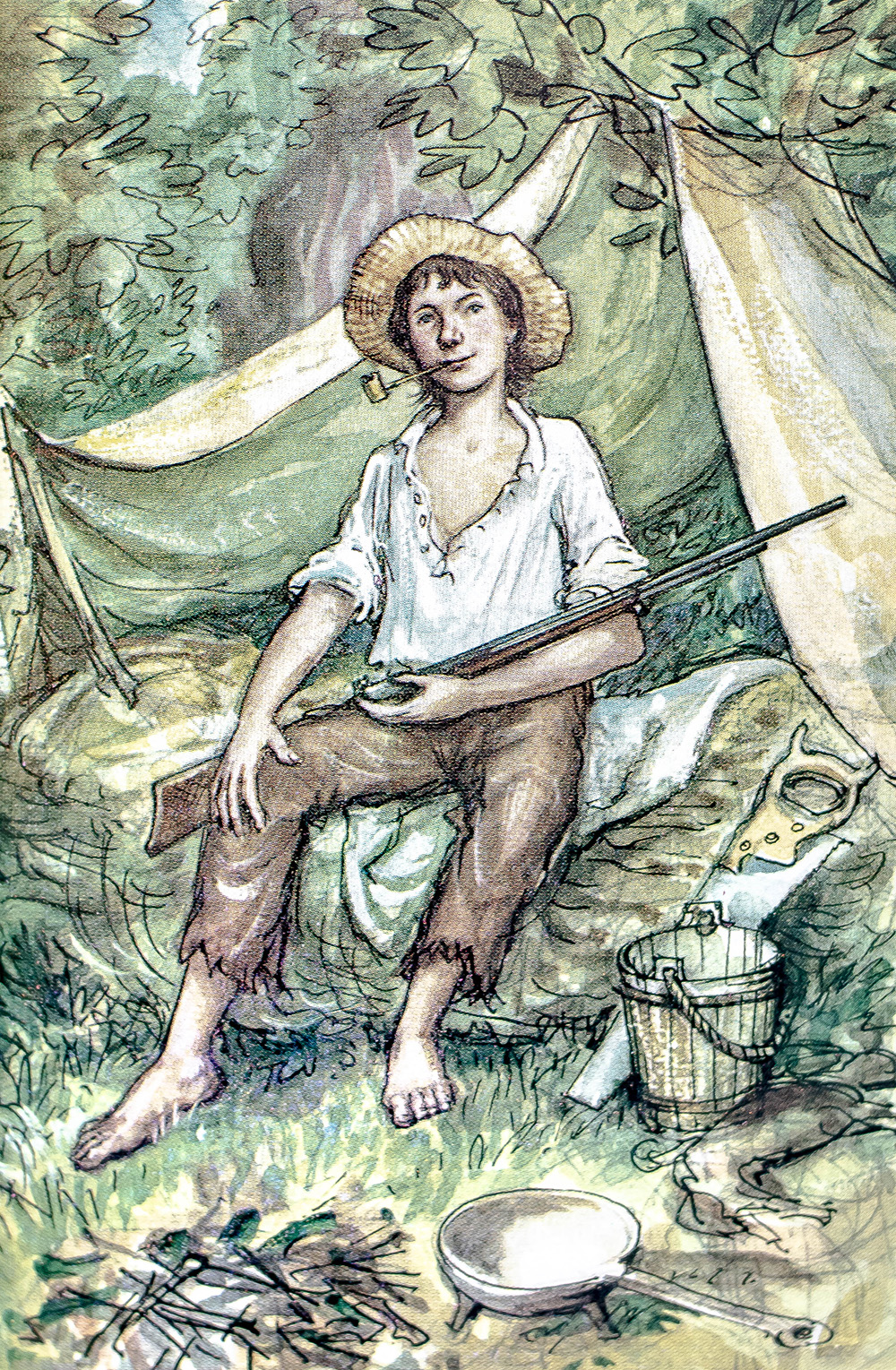 The Adventures of Huckleberry Finn.