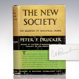 The New Society: The Anatomy of the Industrial Order.