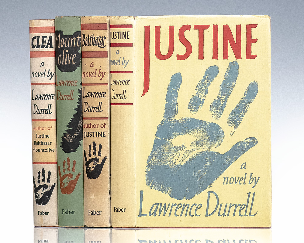 Justine, Balthazar, Mountolive, Clea. [The Alexandria Quartet].