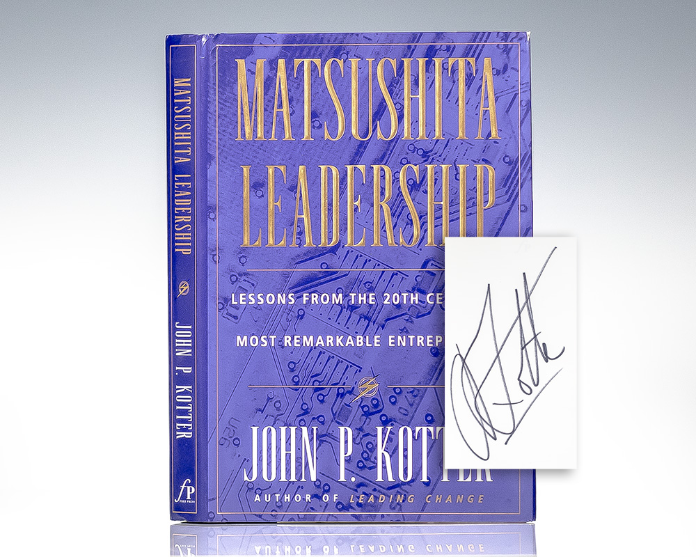 Matsushita Leadership: Lessons From the 20th Century’s Most Remarkable Entrepreneur.