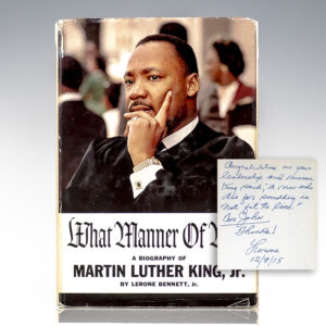 What Manner of Man: A Biography Of Martin Luther King, Jr.