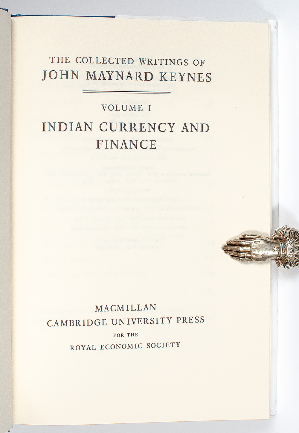 The Collected Writing of John Maynard Keynes.