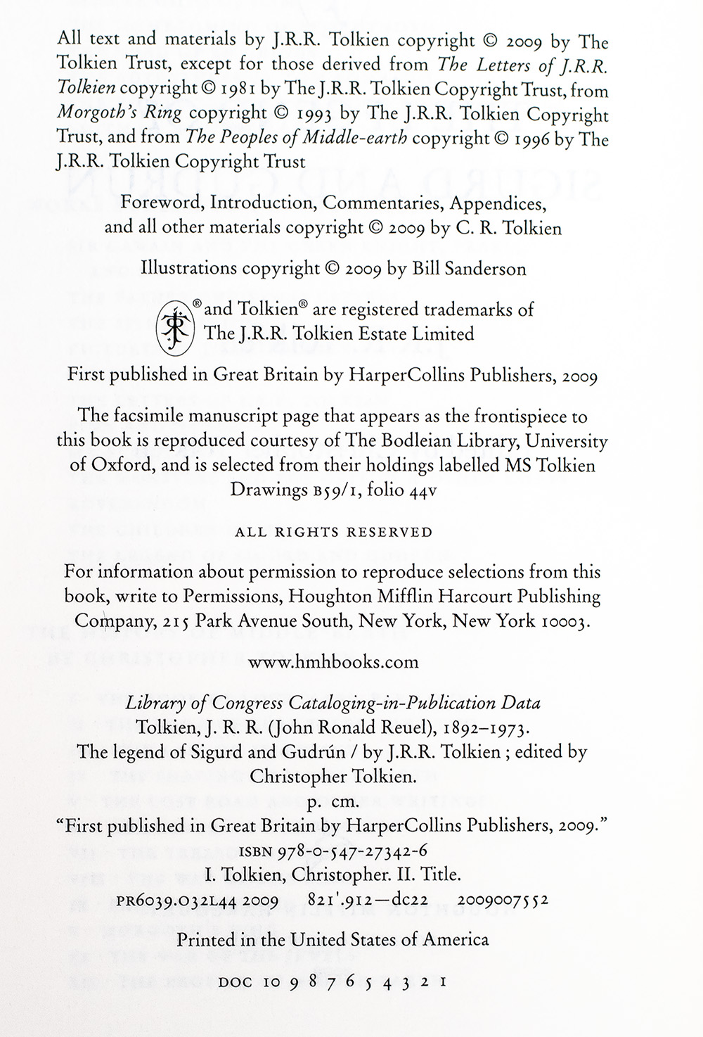 The Legend of Sigurd and Gudrun.