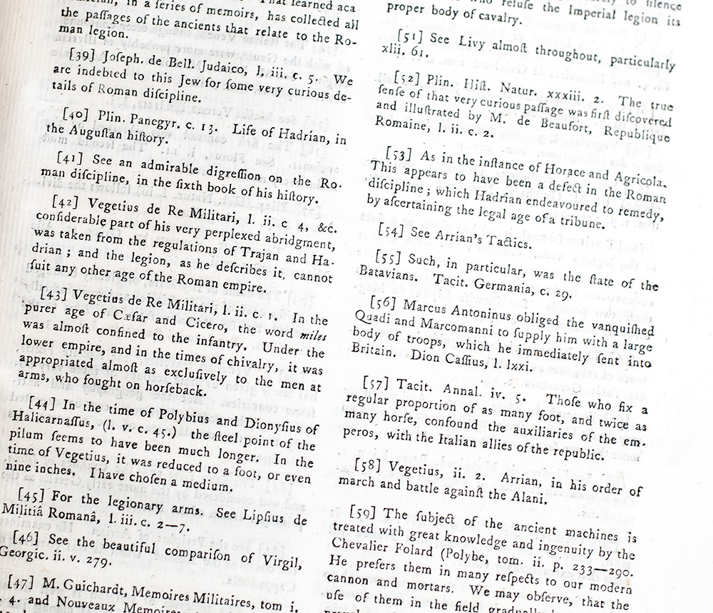 The History of the Decline and Fall of the Roman Empire.