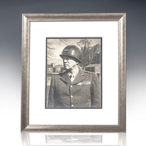 George S. Patton Signed Photograph.
