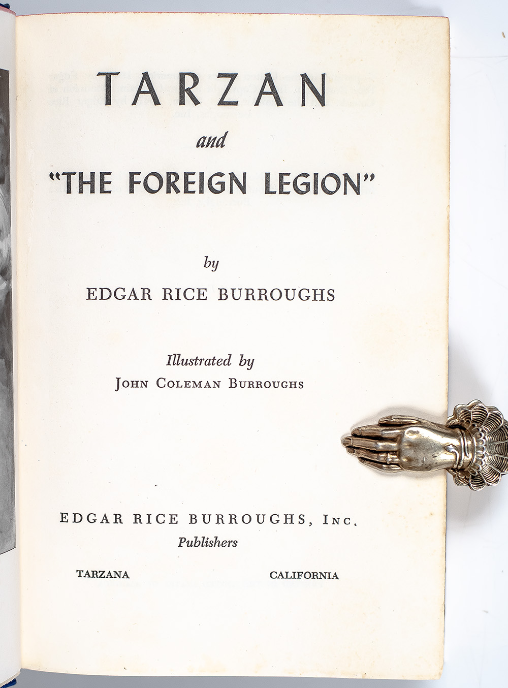 Tarzan and “The Foreign Legion”.