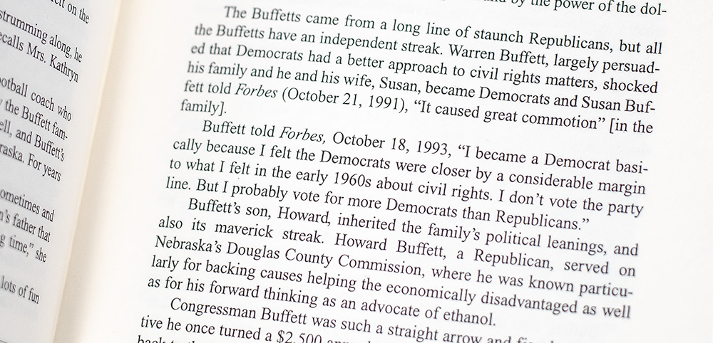 Of Permanent Value: The Story of Warren Buffett.