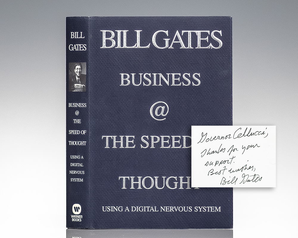 Business @ The Speed of Thought: Using a Digital Nervous System.