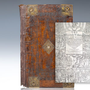 Acts and Monuments of matters of most speciall and memorable happenyng in the Church, with an Universall history of the same...Newly revised and recognized. [Foxe's Book of Martyrs].