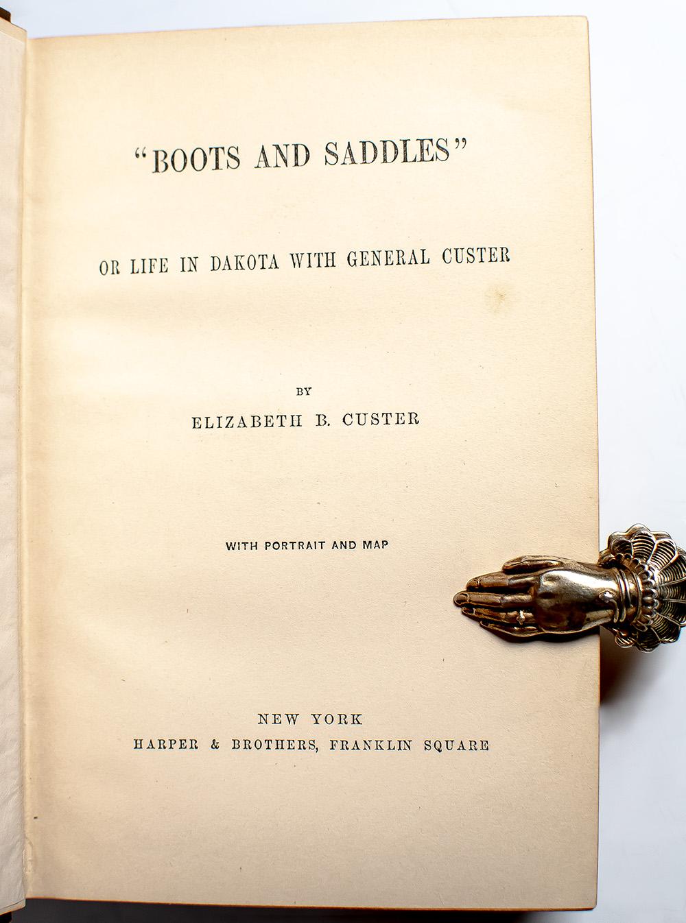Boots and Saddles, or Life in Dakota with General Custer.