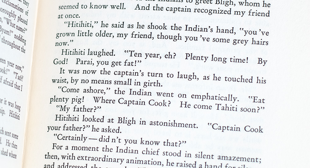 The Bounty Trilogy: Mutiny on the Bounty, Men Against the Sea, Pitcairn's Island.