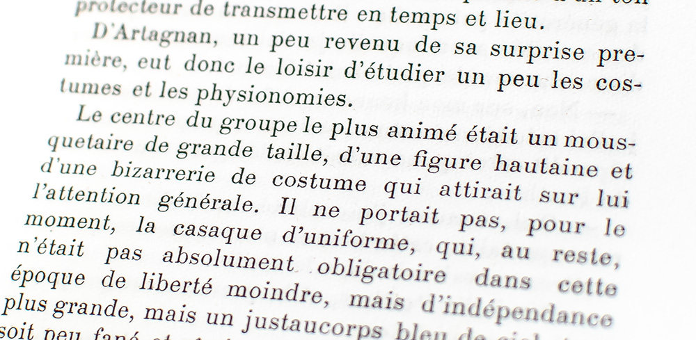 Les Trois Mousquetaires.