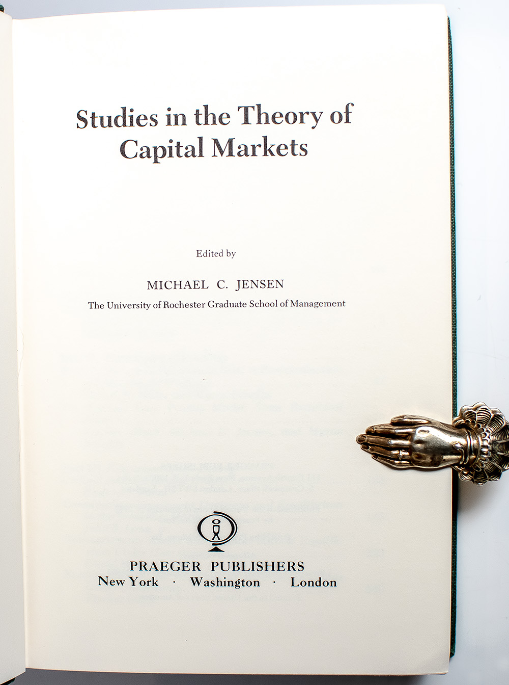 Studies in the Theory of Capital Markets.