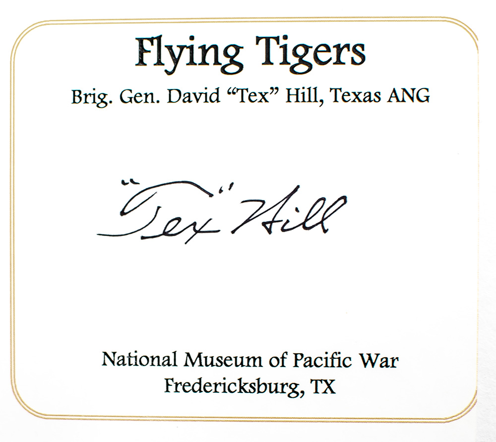 Tex' Hill: Flying Tiger.
