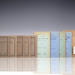 Ten Plays: Mr. Pim Passes By: A Comedy in Three Acts, The Stepmother: A Play in One Act, Wurzel-Flummery: A Comedy in One Act, The Romantic Age: A Comedy in Three Acts, The Artist: A Duologue, The Camberley Triangle: A Comedy in One Act, To Have the Honour: A Comedy in Three Acts, The Man in the Bowler Hat: A Terribly Exciting Affair, The Boy Comes Home: A Comedy in One Act, Ariadne, or Business First: A Comedy in Three Acts.
