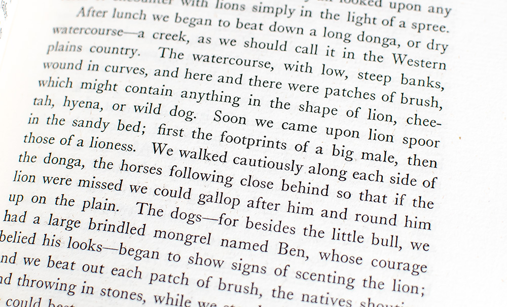 African Game Trails. An Account of the African Wanderings of an American Hunter-Naturalist.
