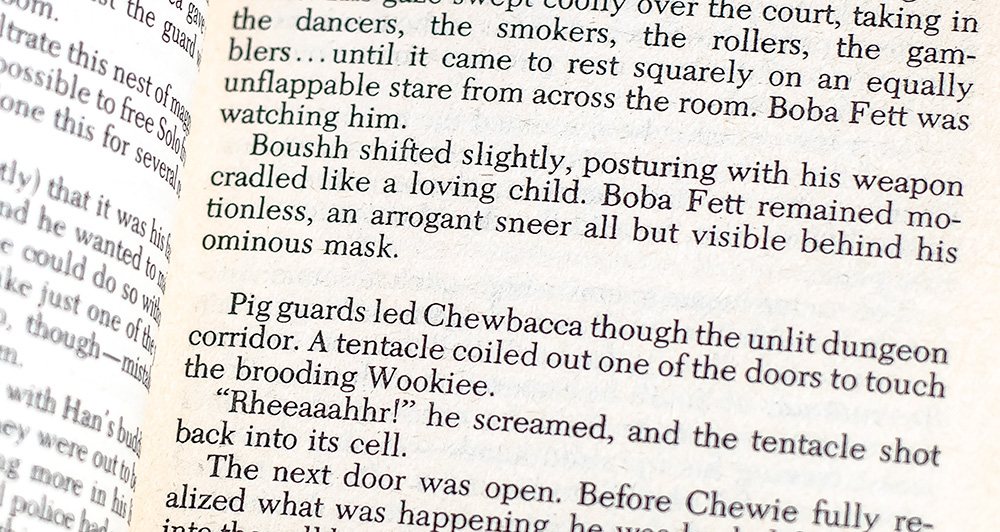 Star Wars: Return of the Jedi.