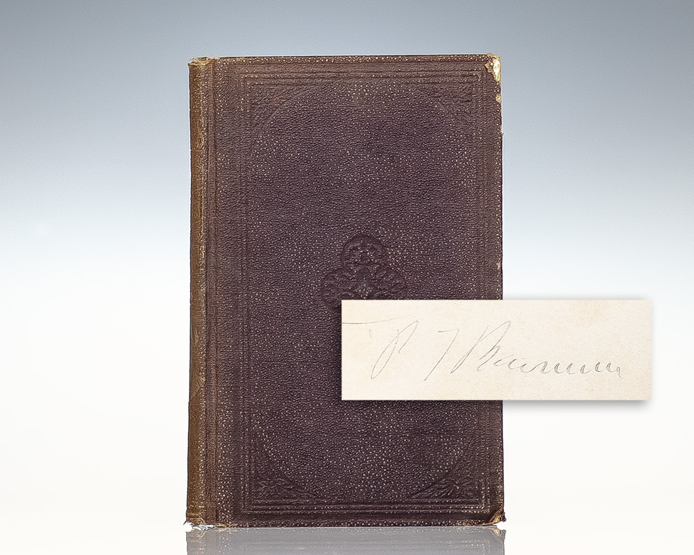 Struggles and Triumphs; or, Forty Years’ Recollections of P. T. Barnum.