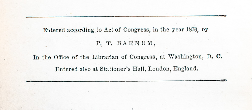 Struggles and Triumphs; or, Forty Years' Recollections of P. T. Barnum.