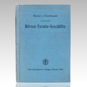 Börsen-Termin-Geschäfte. [Short Selling].