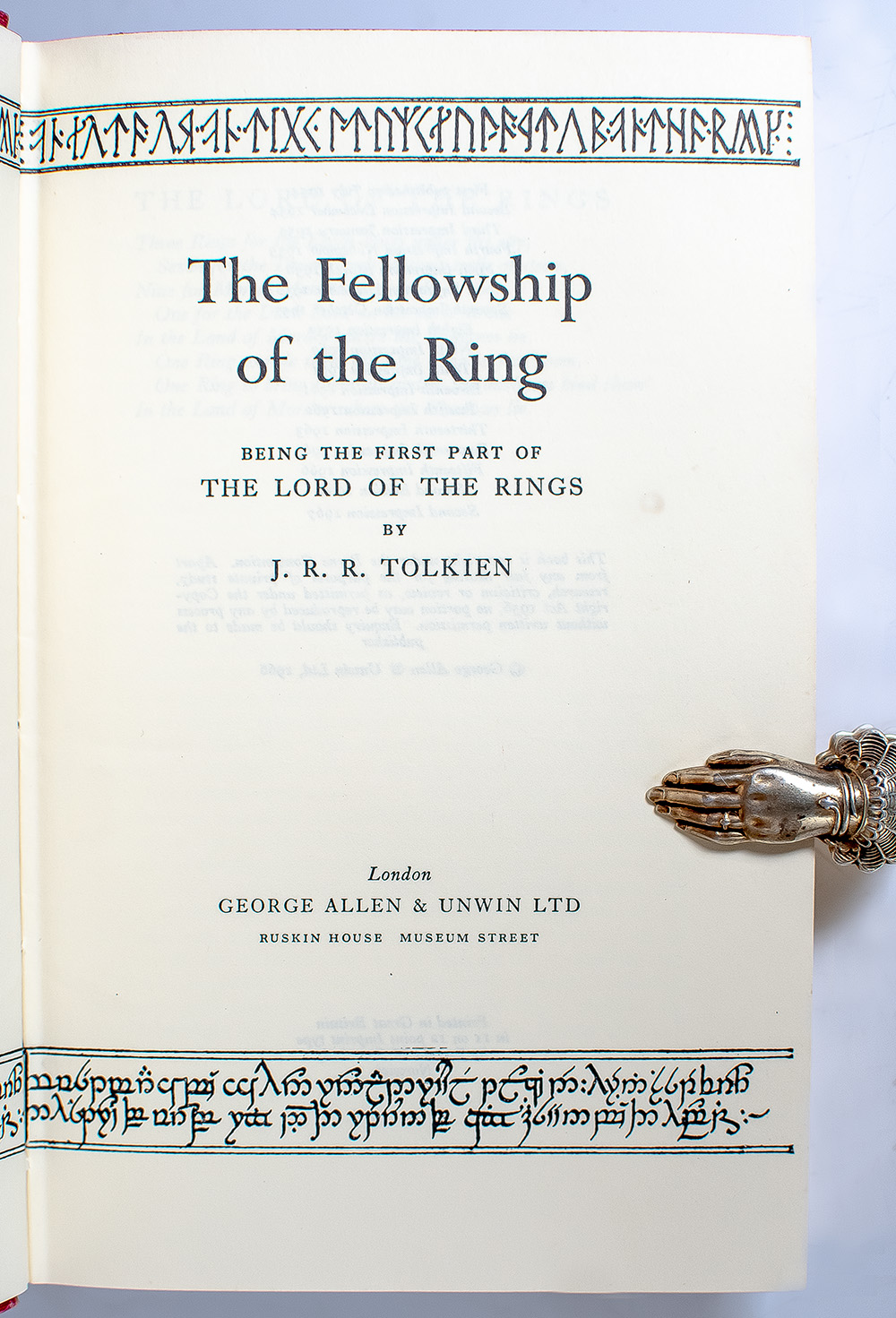 The Lord of The Rings Trilogy: The Fellowship of the Ring, The Two Towers, The Return of the King.