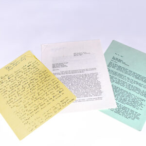 Ronald Reagan and John Wayne Signed Letter Collection.