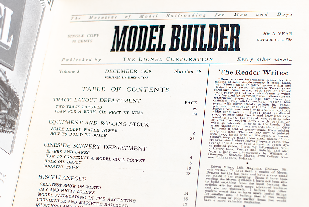 Joe DiMaggio Signed Model Builder Magazine.