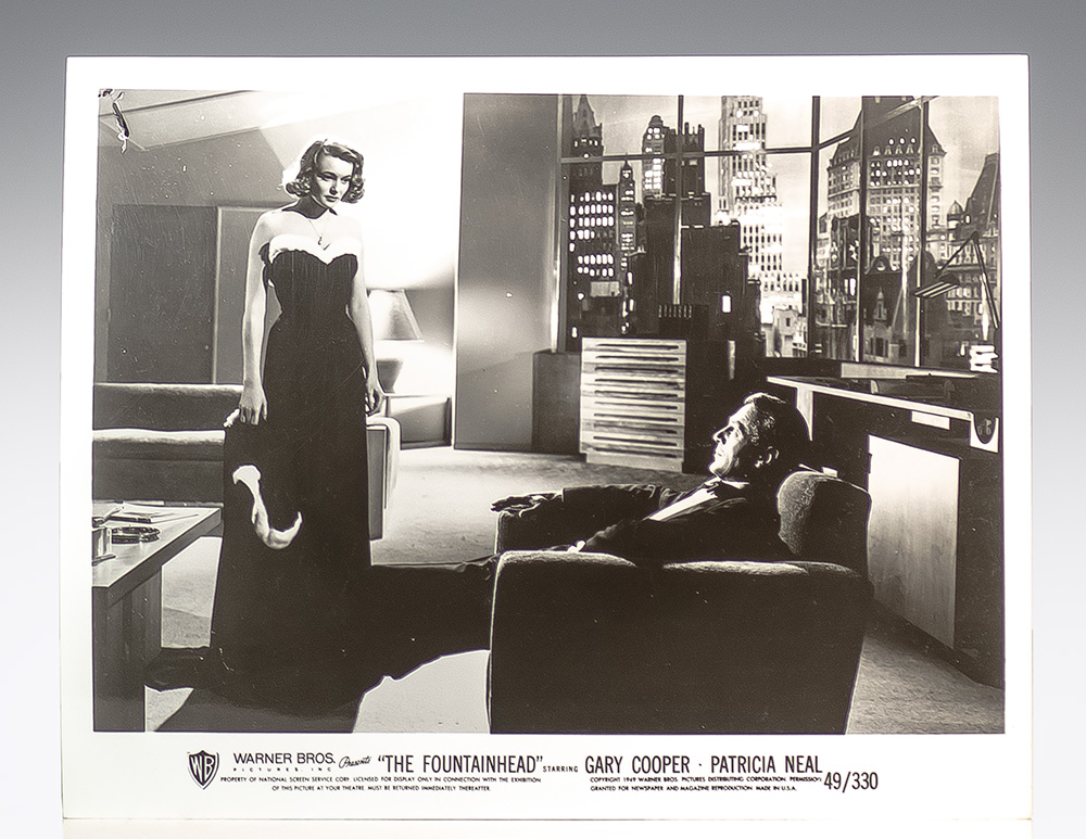 The Fountainhead Warner Brothers Pictures Original 1949 Promotional Material Collection.