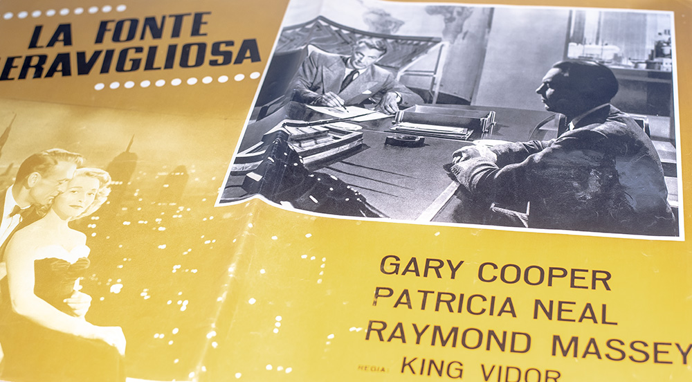 The Fountainhead Warner Brothers Pictures Original 1949 Promotional Material Collection.