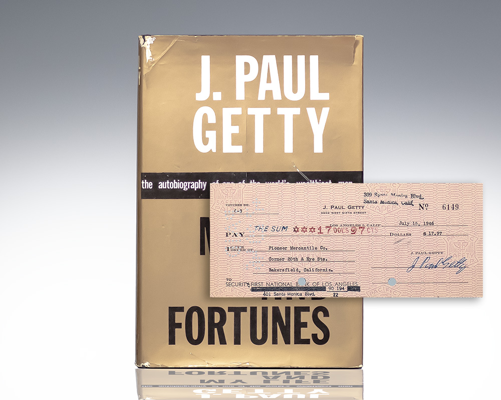 My Life and Fortunes.