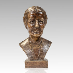 Golda Meir Bust.