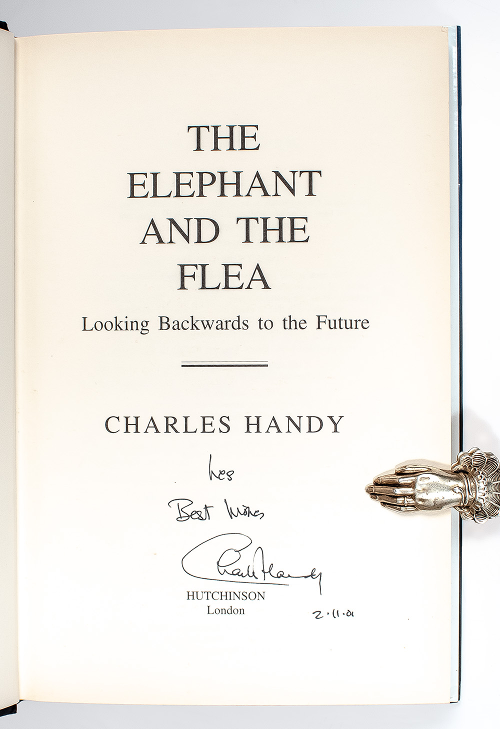 The Elephant and the Flea: Looking Backwards to the Future.