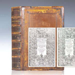 [The King James “She” Bible]. The Holy Bible: Conteyning the Old Testament, and the New: Newly translated out of the Originall Tongues: and with the former Translations diligently compared and reuised by his Maiesties speciall Comandement. Appointed to be Read in Churches.