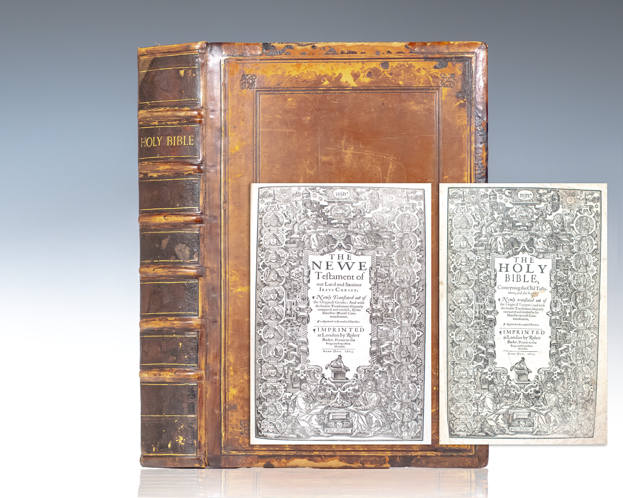 [The King James “She” Bible]. The Holy Bible: Conteyning the Old Testament, and the New: Newly translated out of the Originall Tongues: and with the former Translations diligently compared and reuised by his Maiesties speciall Comandement. Appointed to be Read in Churches.