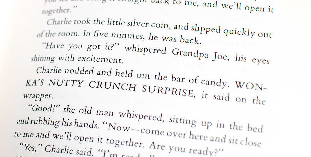 Charlie And The Chocolate Factory.