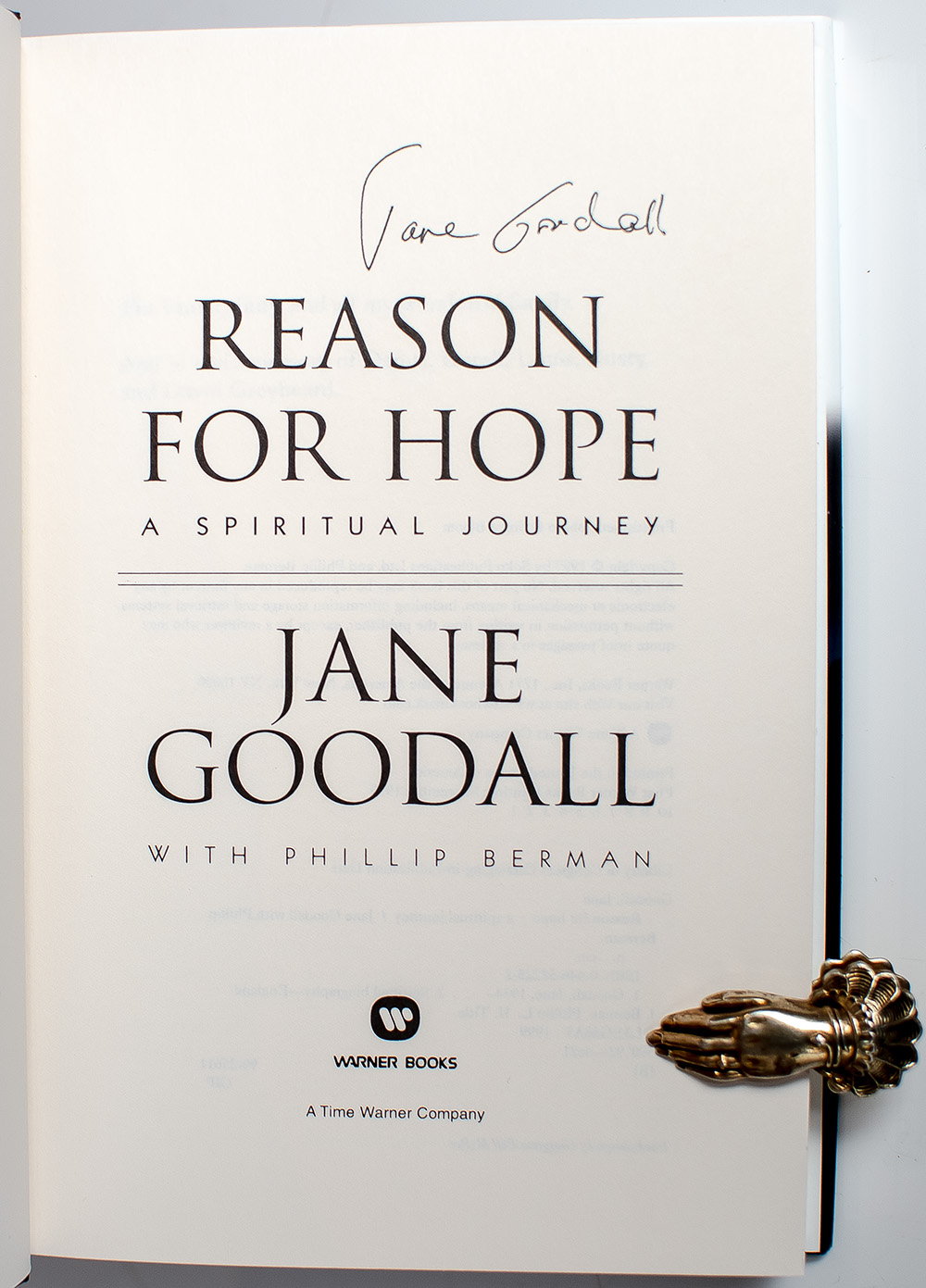 Reason For Hope: A Spiritual Journey.