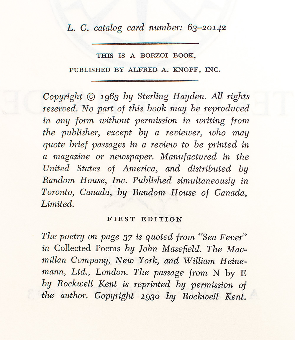 Wanderer: An Autobiography.