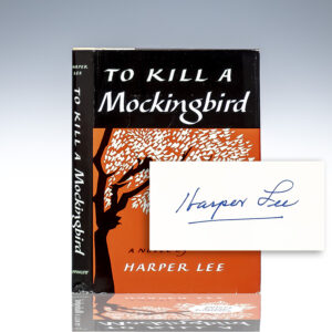 To Kill A Mockingbird.