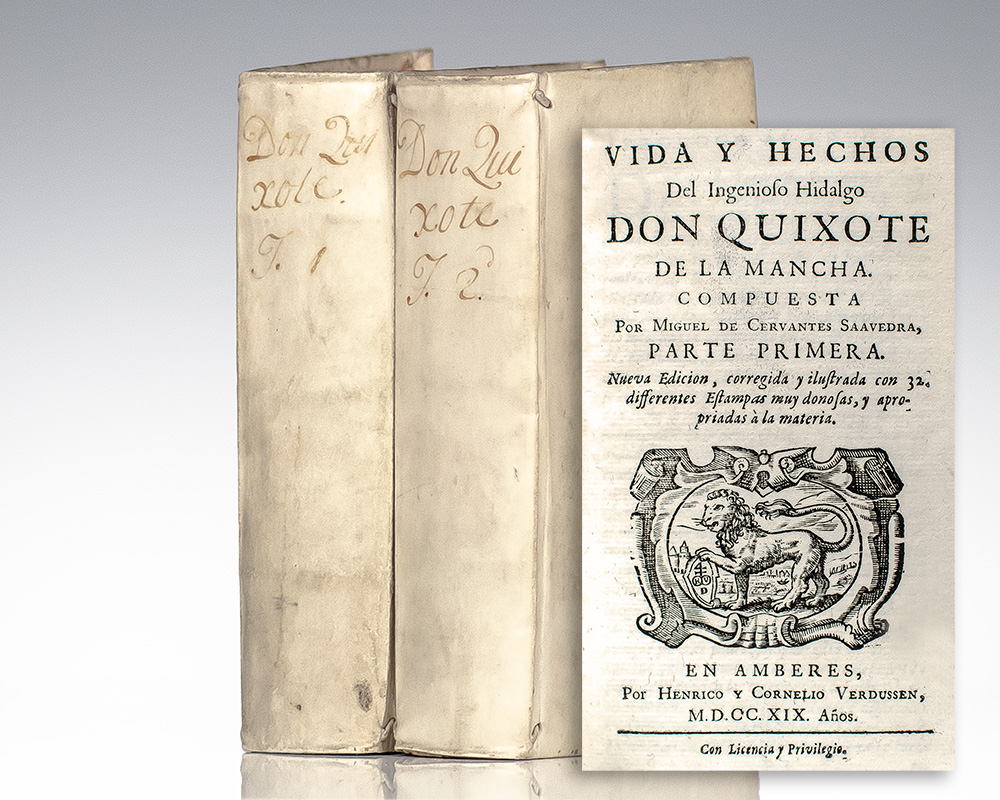 Vida Y Hechos del Ingeniso Hidalgo Don Quixote de la Mancha.