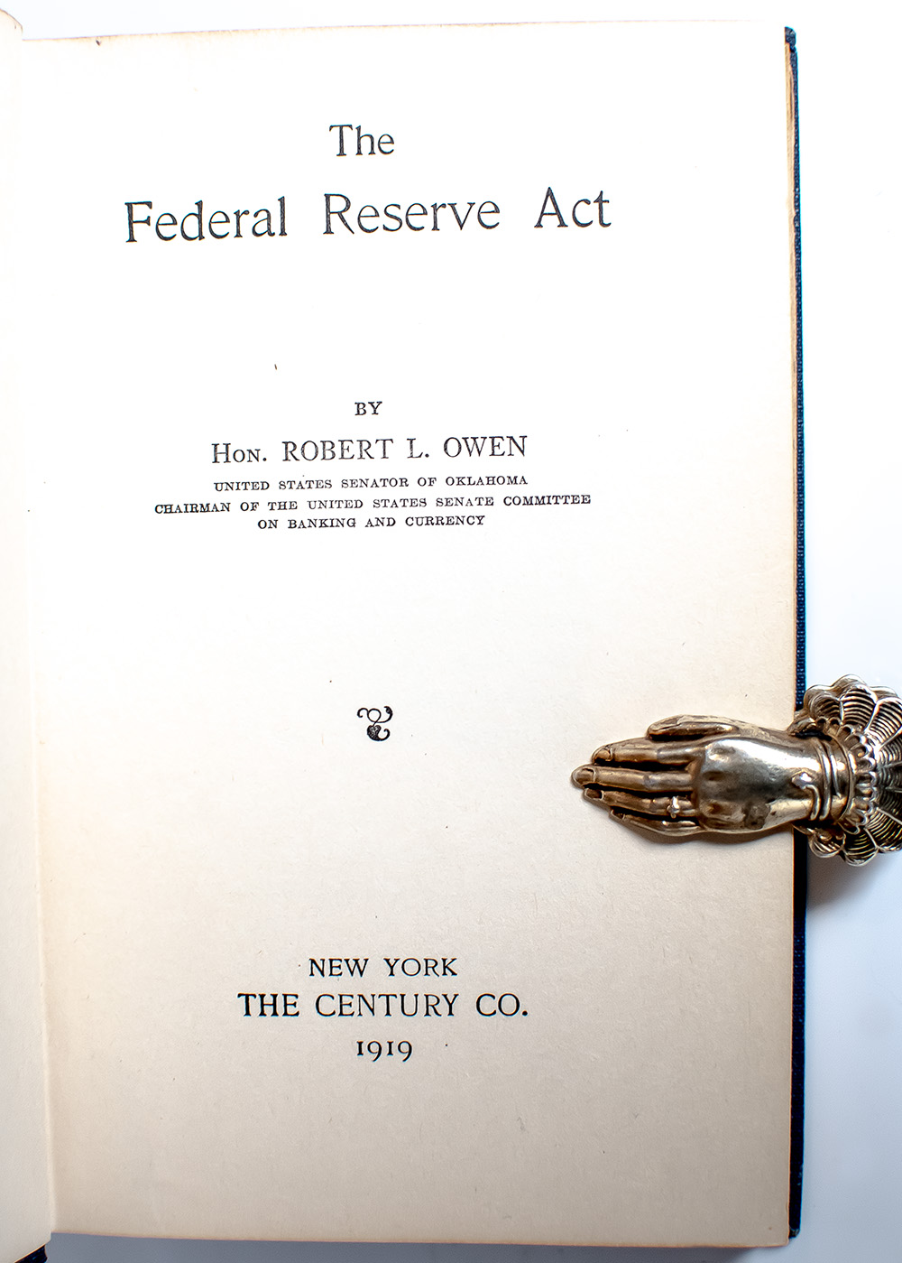 The Federal Reserve Act.