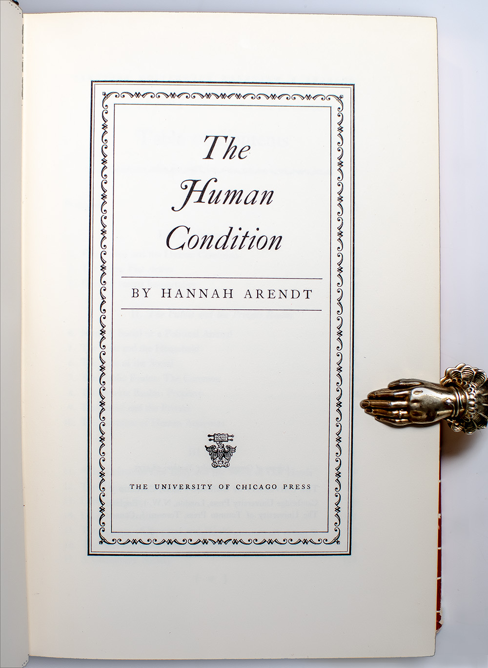 The Human Condition.