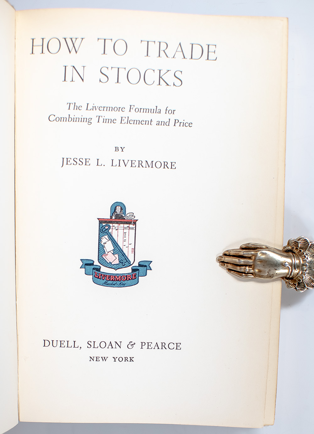 How to Trade in Stocks: The Livermore Formula for Combining Time Element and Price.