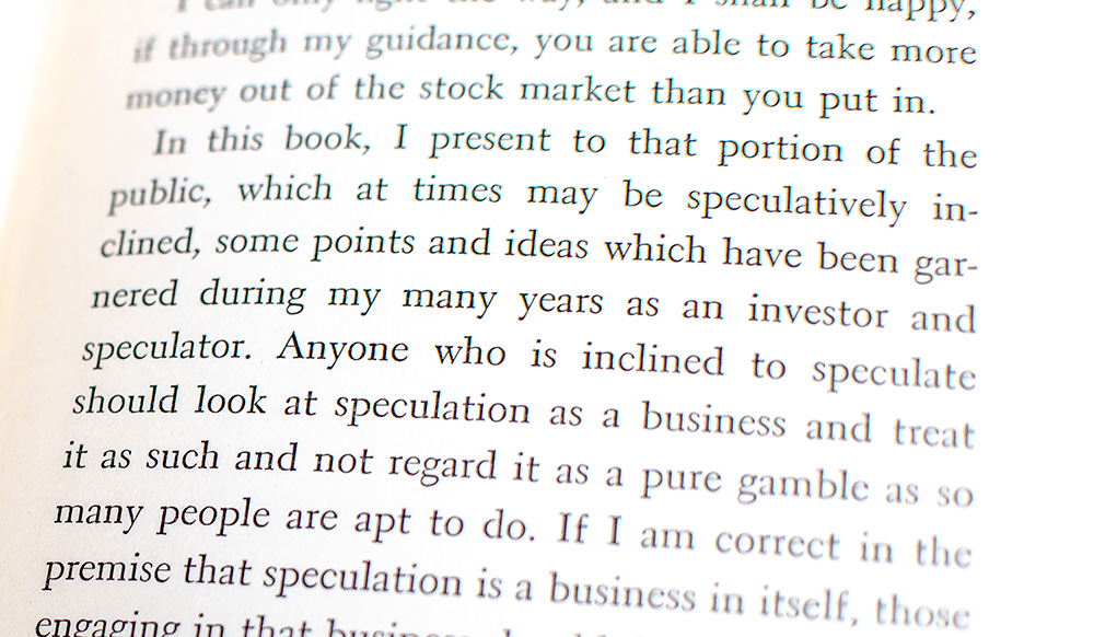 How to Trade in Stocks: The Livermore Formula for Combining Time Element and Price.