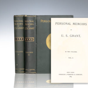 Personal Memoirs of U.S. Grant.